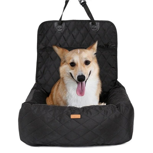 2-In-1 Pet Travel Bed: Portable And Versatile Dog Carrier And Car Seat - Trendy Dog Boutique