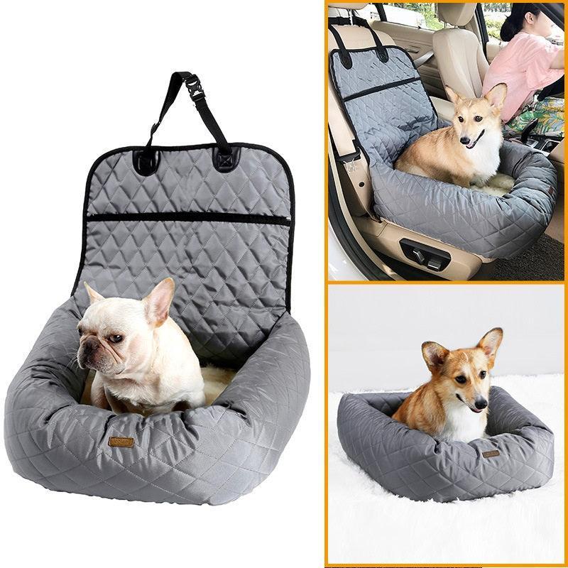 2-In-1 Pet Travel Bed: Portable And Versatile Dog Carrier And Car Seat - Trendy Dog Boutique