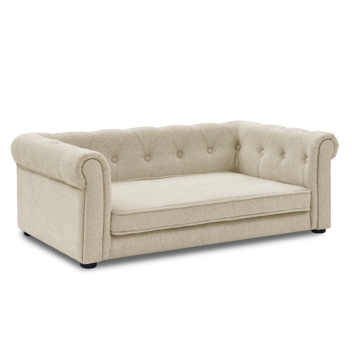 Elegant Rectangular Pet Bed For Medium And Large Dogs - Trendy Dog Boutique