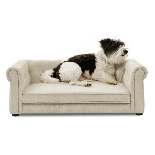 Elegant Rectangular Pet Bed For Medium And Large Dogs - Trendy Dog Boutique