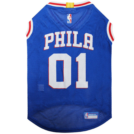 76ERS  Mesh Jersey - Trendy Dog Boutique