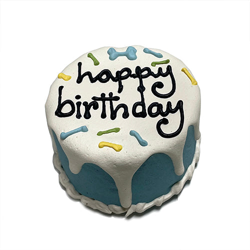 Blue Baby Birthday Cake - Trendy Dog Boutique