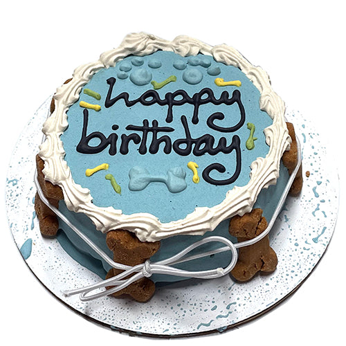Blue Birthday Cake - Trendy Dog Boutique