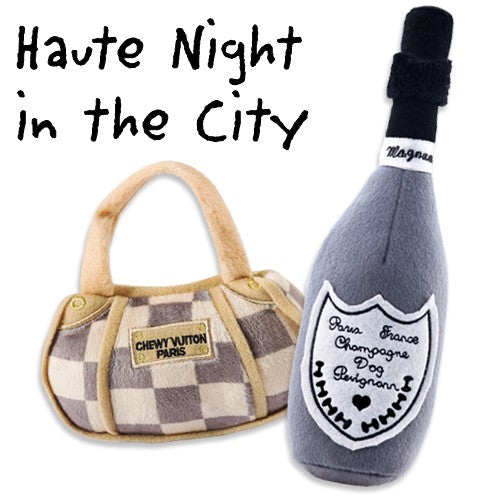 Haute Night in the City Dog Toys - Trendy Dog Boutique