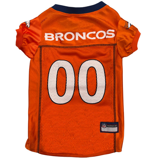 Denver Broncos Mesh Jersey - Trendy Dog Boutique