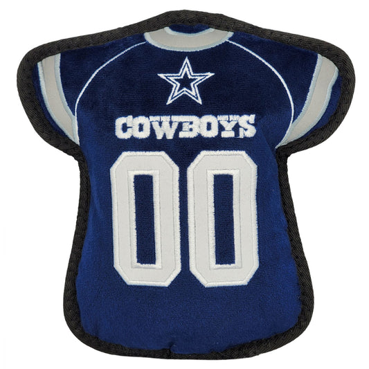 Dallas Cowboys Jersey Tough Toy - Trendy Dog Boutique