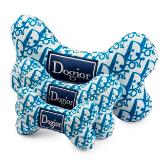 Dogior Designer Plush Dog Toy, Size Reference - Trendy Dog Boutique