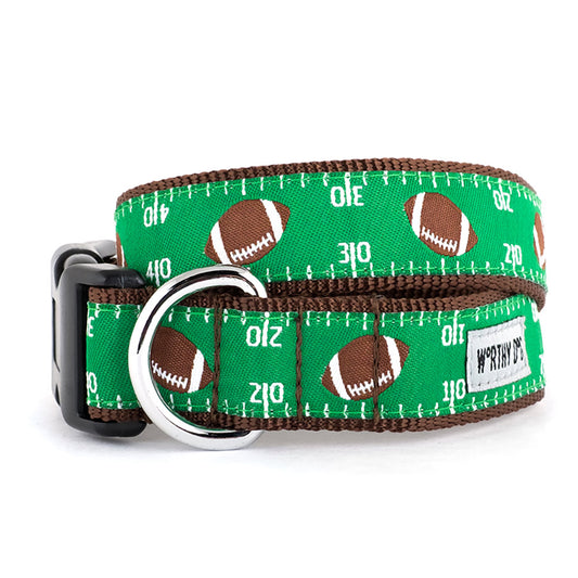 Game Day Football Print Adjustable Collar - Trendy Dog Boutique