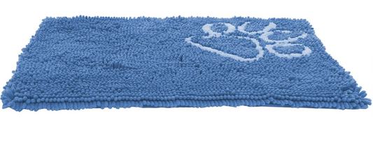 Quick-Drying Anti-Skid Dog Mat, Blue - Trendy Dog Boutique