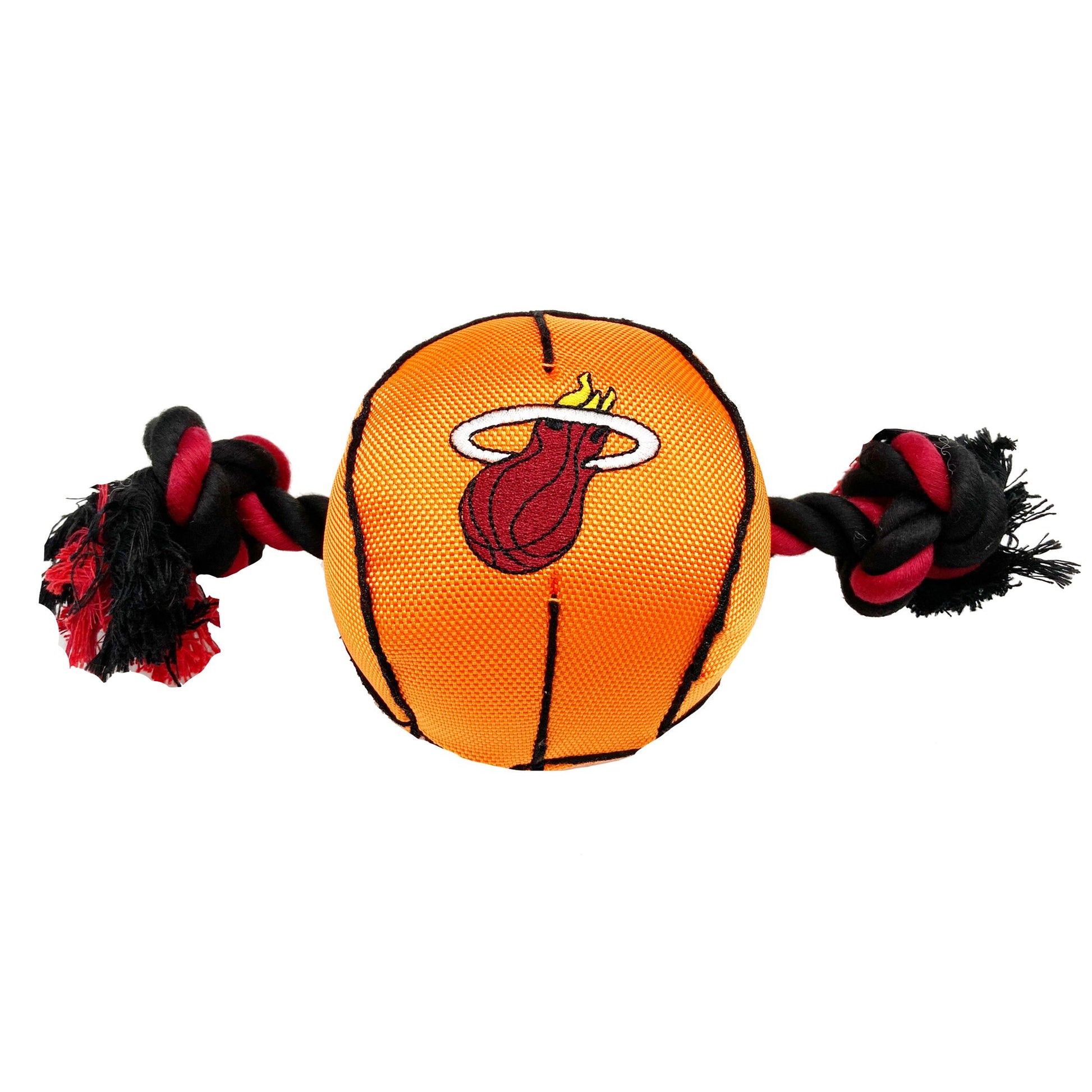 Miami Heat Basketball Rope Toy - Trendy Dog Boutique