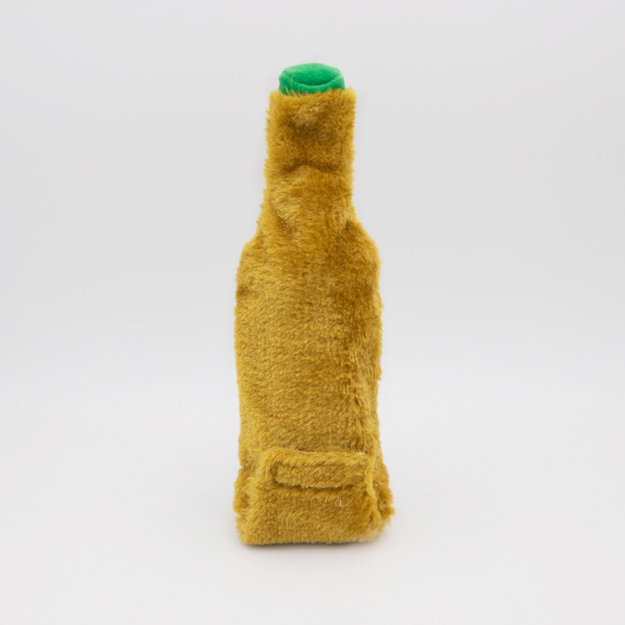 Happy Hour Crusherz IPA Beer Dog Toy, Back View - Trendy Dog Boutique