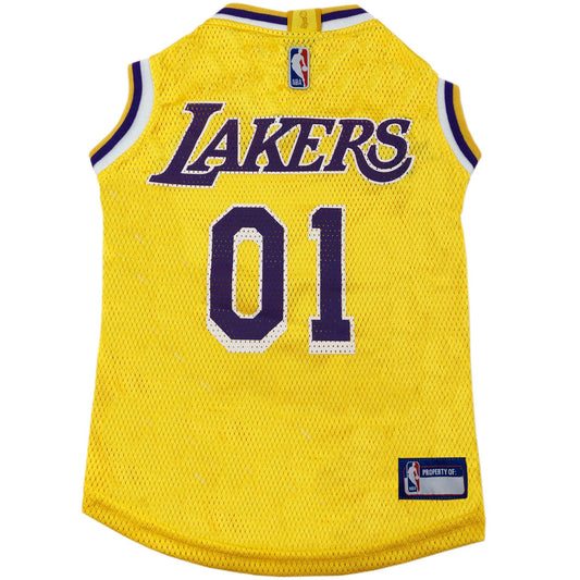 LA Lakers Mesh Jersey - Trendy Dog Boutique