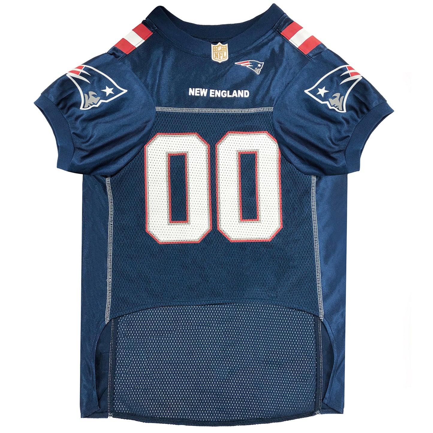 New England Patriots Mesh Jersey - Trendy Dog Boutique