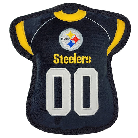 Pittsburgh Steelers Jersey Tough Toy - Trendy Dog Boutique