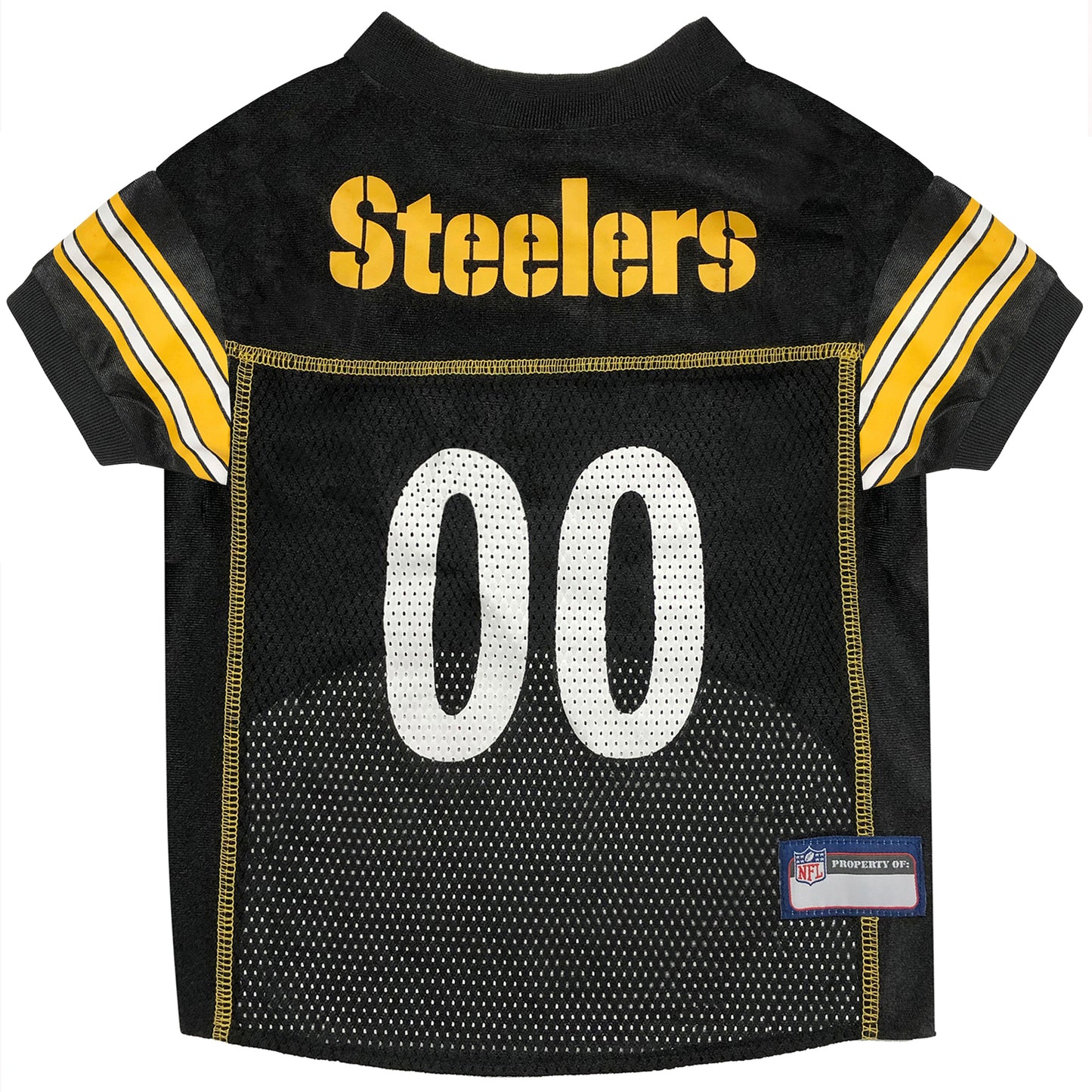 Pittsburgh Steelers Mesh Jersey - Trendy Dog Boutique