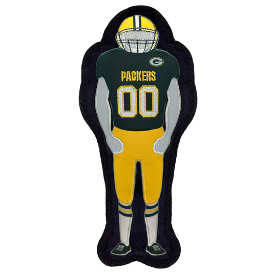 Green Bay Packers NFL Player Tough Toy - Trendy Dog Boutique