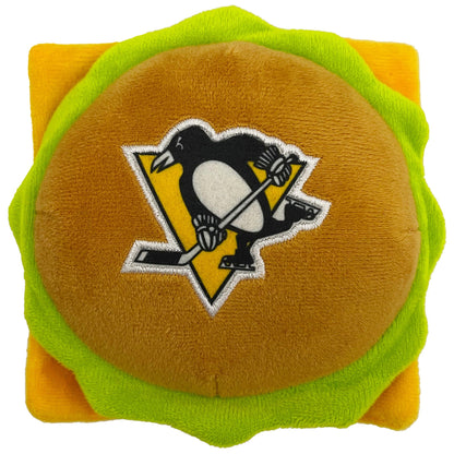Pittsburgh Penguins Game Day Burger Plush Toy - Trendy Dog Boutique