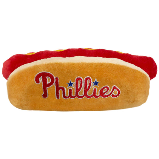 Philadelphia Phillies Stadium Snax Plush Hotdog Toy - Trendy Dog Boutique