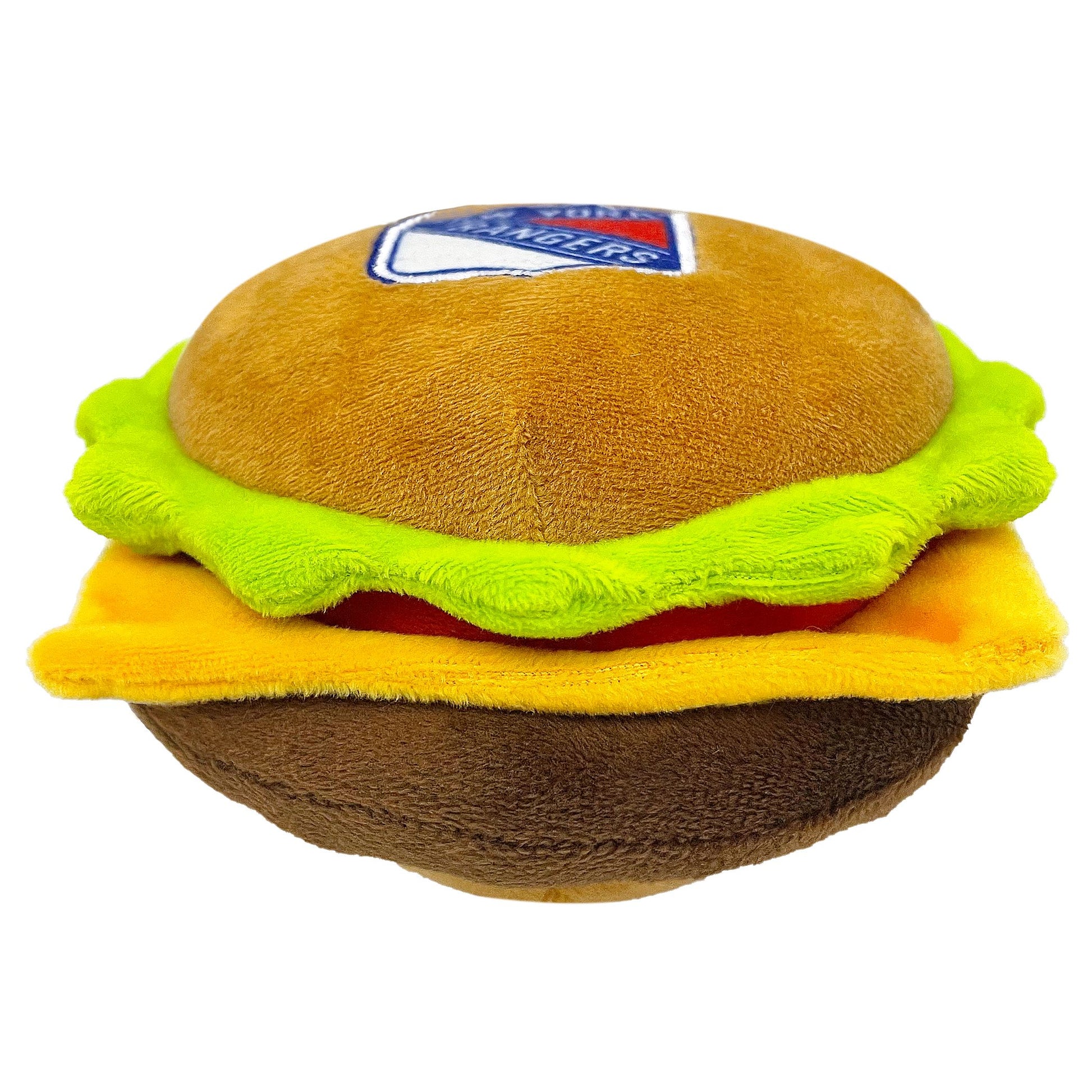 New York Rangers Game Day Burger Plush Toy - Trendy Dog Boutique
