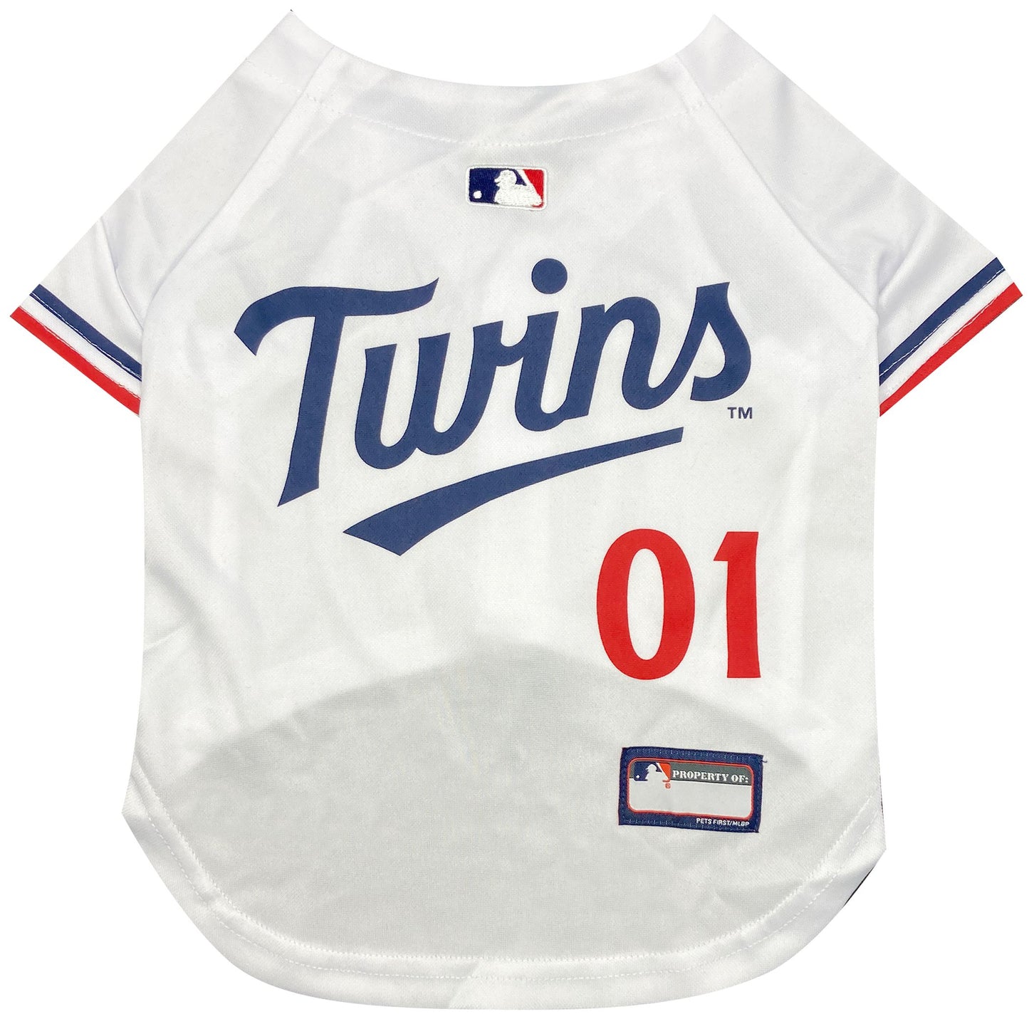 Minnesota Twins Dog Jersey, Back - Trendy Dog Boutique