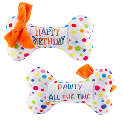 Pawty All The Time Birthday Bone - Trendy Dog Boutique