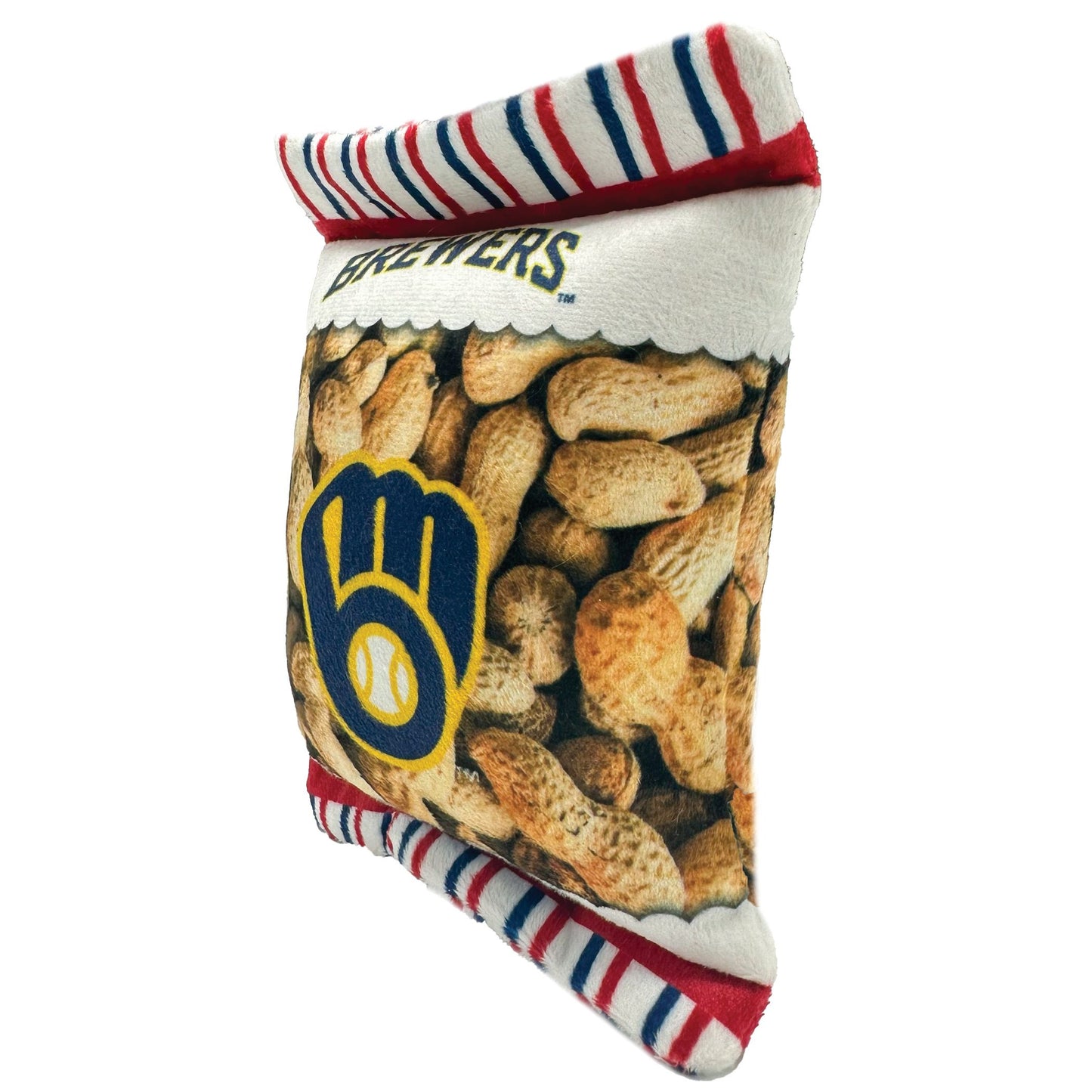 Brewers Peanut Bag Toy - Trendy Dog Boutique