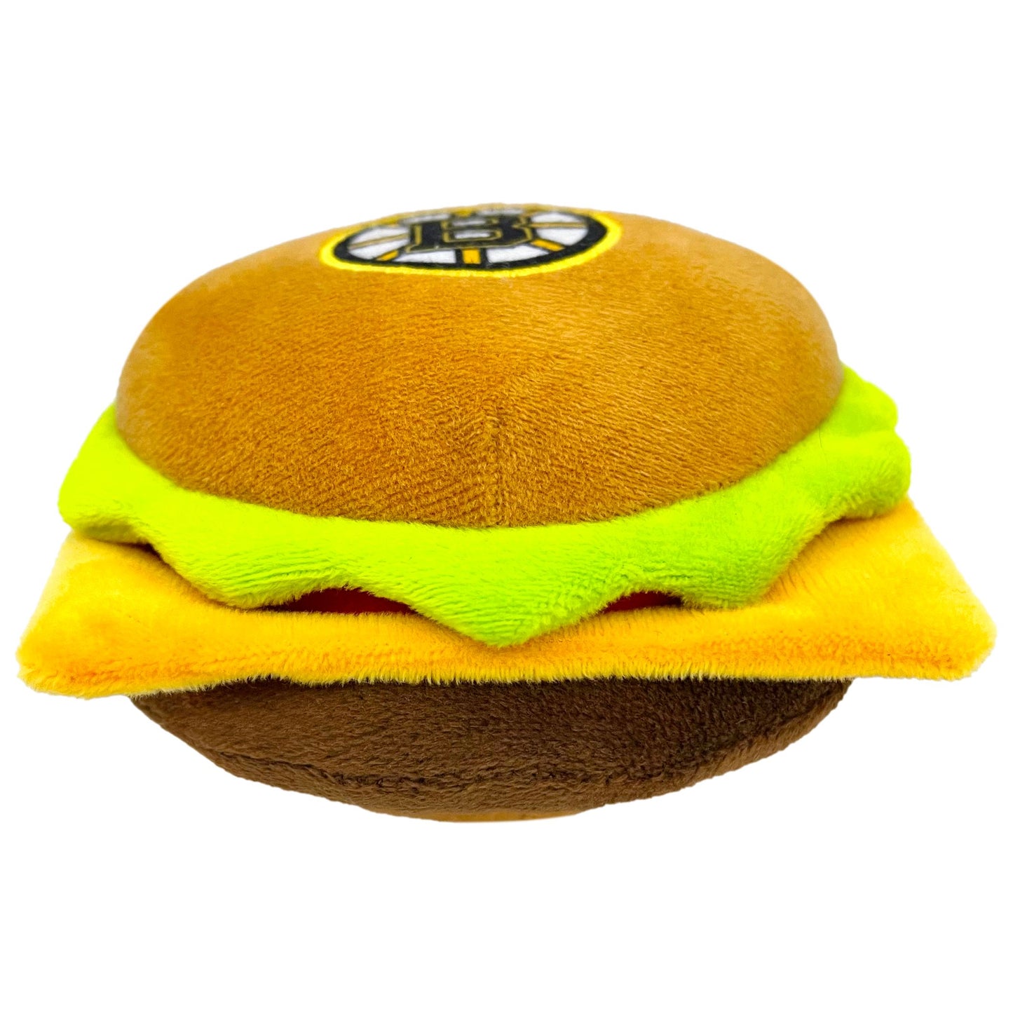 Boston Bruins Game Day Burger Plush Toy - Trendy Dog Boutique