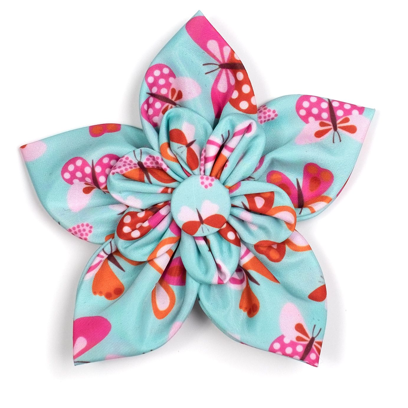 Butterfly Dog Collar Flower - Trendy Dog Boutique