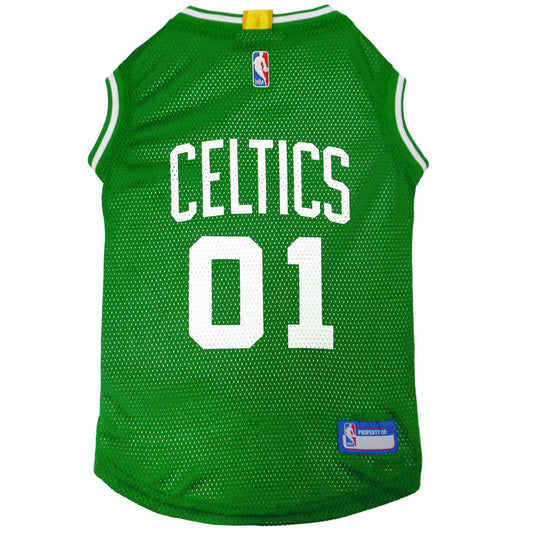 Boston Celtics Mesh Jersey - Trendy Dog Boutique