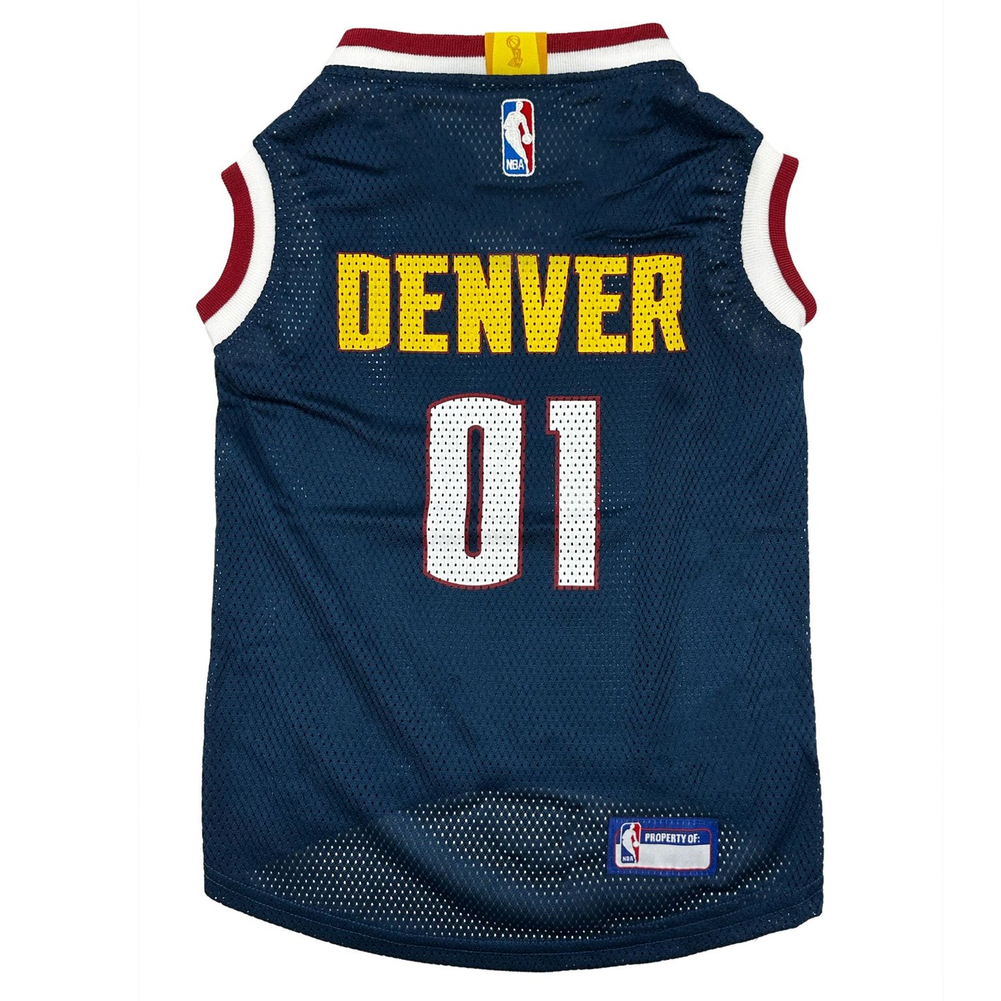 Denver Nuggets Mesh Jersey - Trendy Dog Boutique