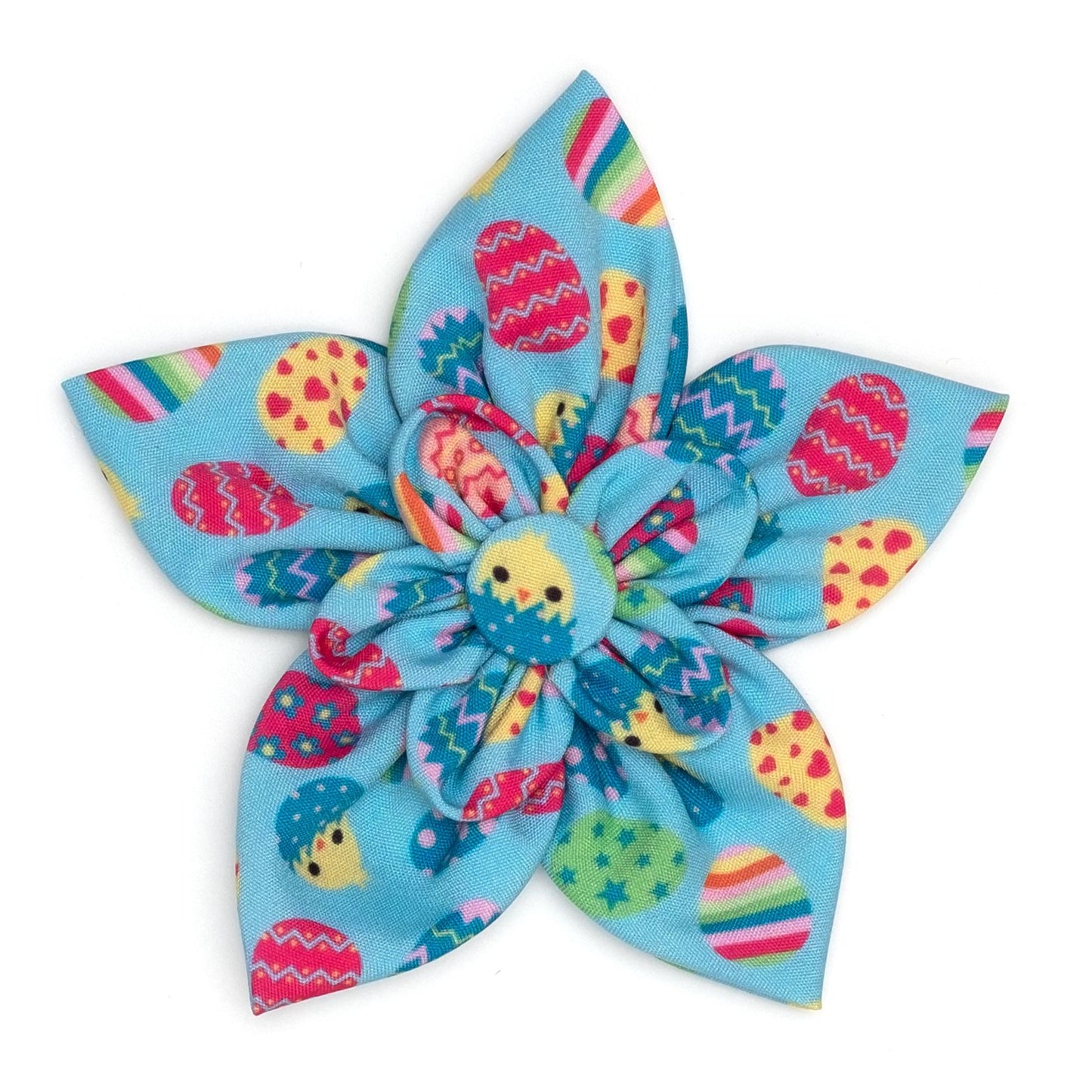Easter Egg Dog Collar Flower - Trendy Dog Boutique