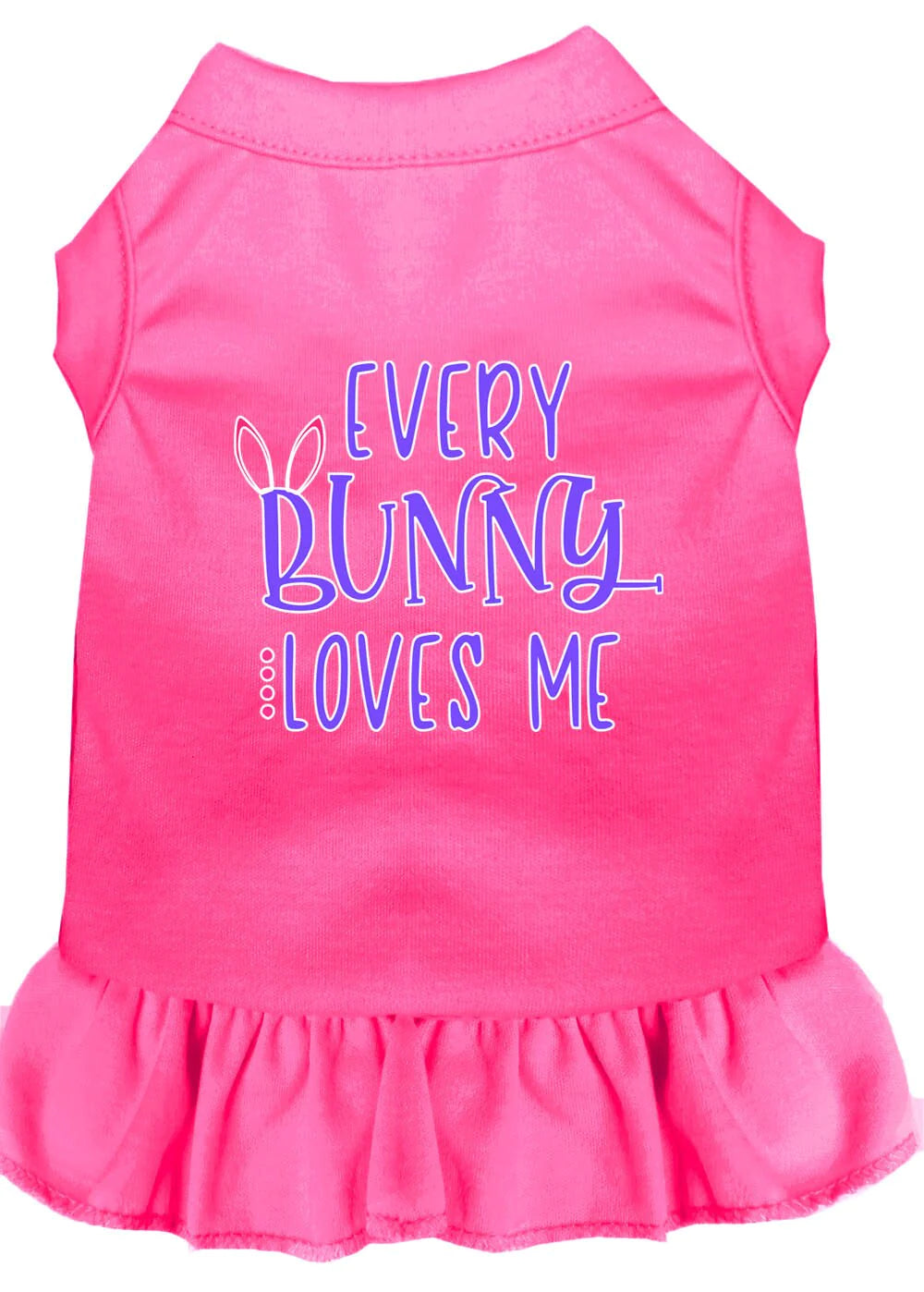 Every Bunny Loves Me Doggie Dress - Trendy Dog Boutique