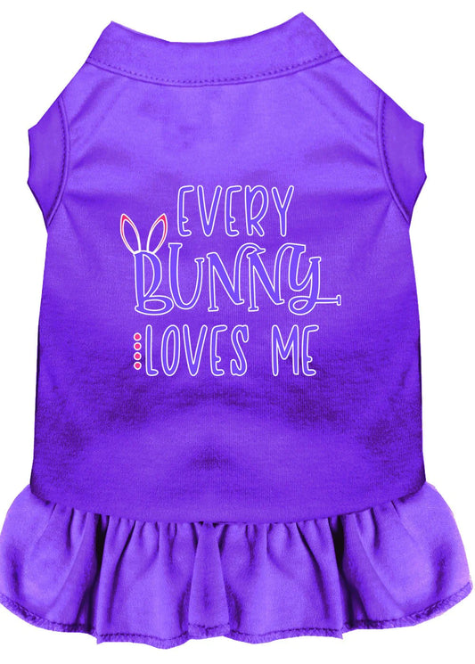 Every Bunny Loves Me Doggie Dress - Trendy Dog Boutique