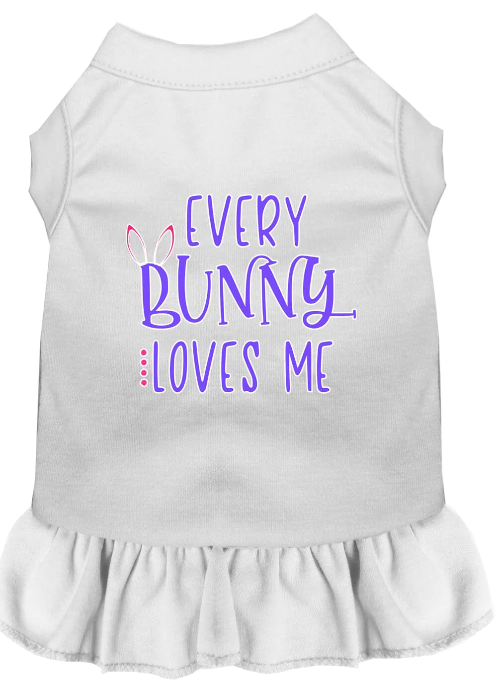 Every Bunny Loves Me Doggie Dress - Trendy Dog Boutique