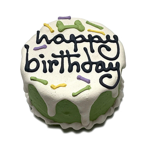 Green Baby Birthday Cake - Trendy Dog Boutique