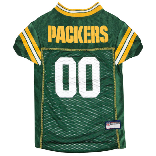Green Bay Packers Mesh Jersey - Trendy Dog Boutique
