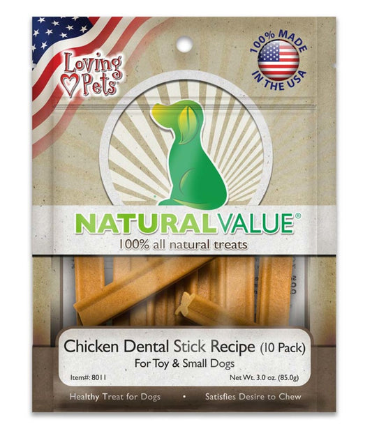 Chicken Dental Stick Recipe Dog Treat - Trendy Dog Boutique