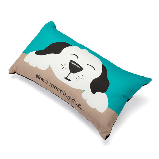 Not a Morning Dog Accent Pillow - Trendy Dog Boutique