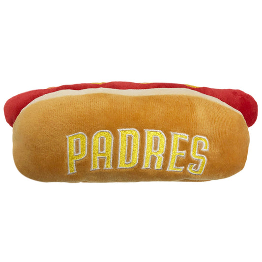 San Diego Padres Stadium Snax Plush Hotdog Toy - Trendy Dog Boutique