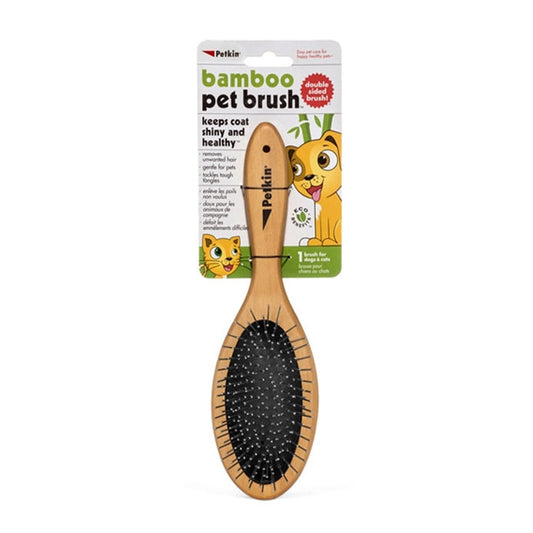 Bamboo Pet Brush - Trendy Dog Boutique