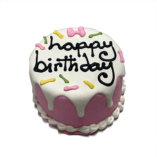 Pink Baby Birthday Cake - Trendy Dog Boutique