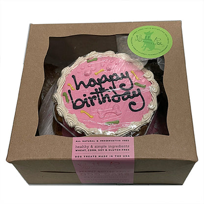 Pink Birthday Cake - Trendy Dog Boutique