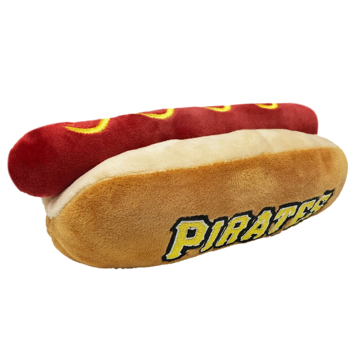 Pittsburgh Pirates Stadium Snax Plush Hotdog Toy - Trendy Dog Boutique