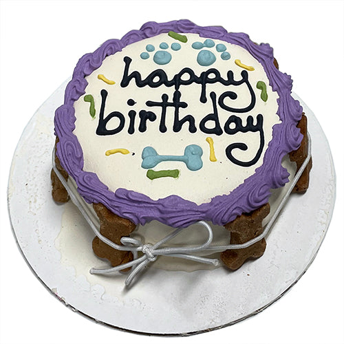 Purple Birthday Cake - Trendy Dog Boutique