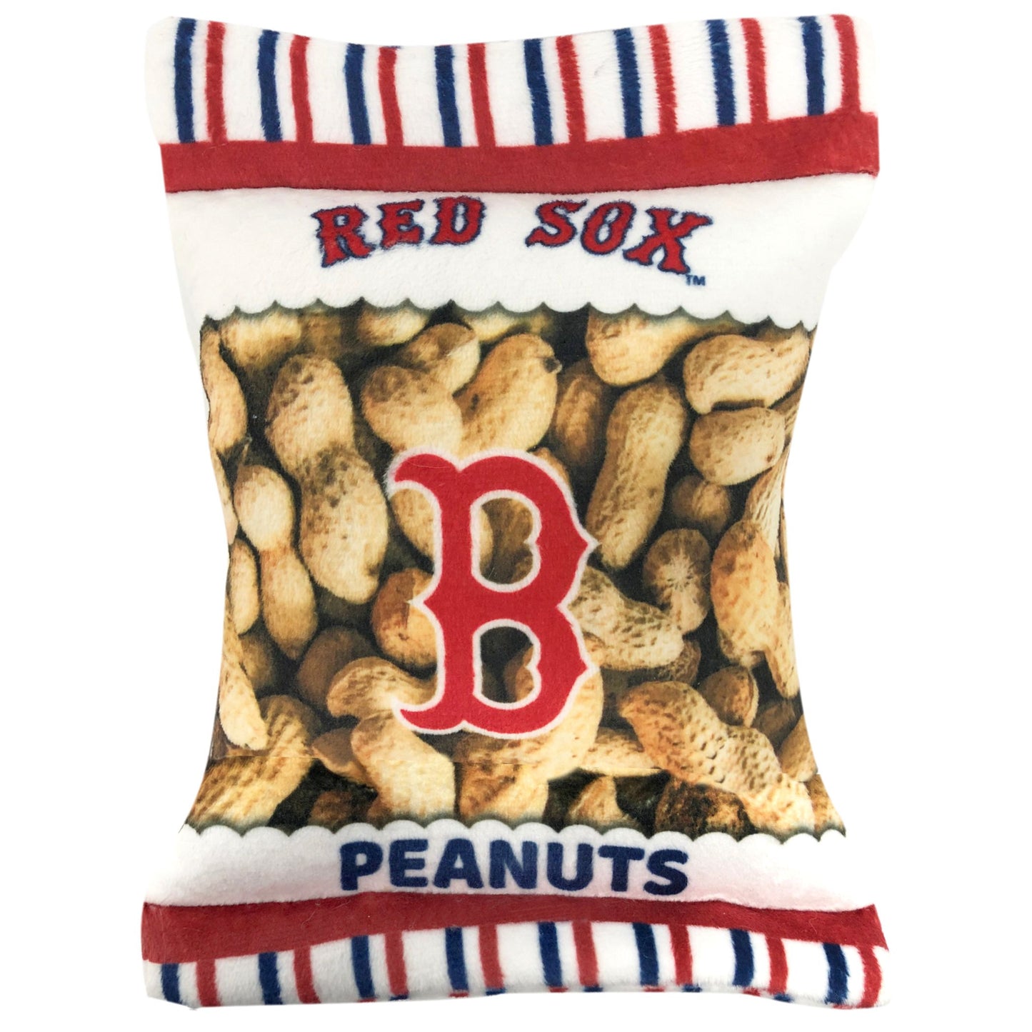 Boston Red Sox Peanut Bag Toy - Trendy Dog Boutique