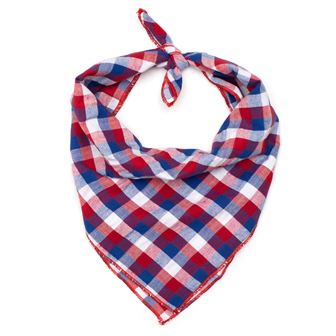 Red White and Blue Patriotic Bandana - Trendy Dog Boutique