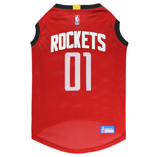 Houston Rockets Mesh Jersey - Trendy Dog Boutique