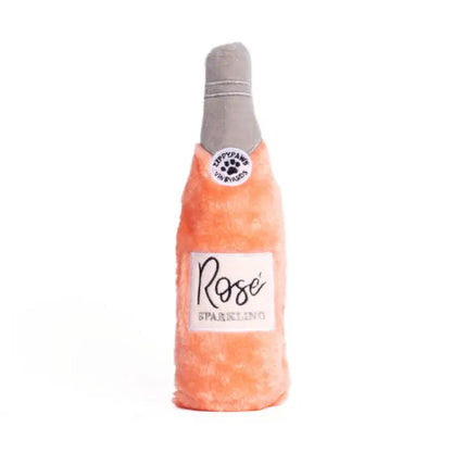 Happy Hour Rose All Day Dog Toy, Rose Front View - Trendy Dog Boutique