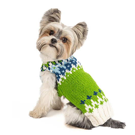 Spring Ski Bum Wool Dog Sweater - Trendy Dog Boutique