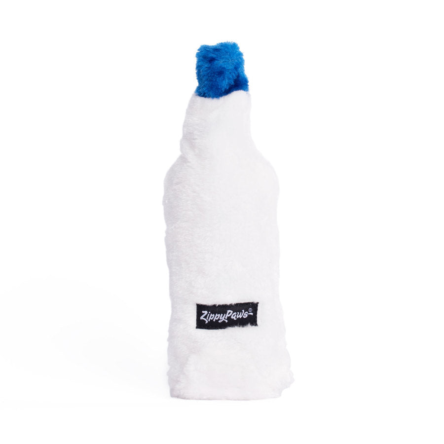 Happy Hour Crusherz Vodka Dog Toy - Back View - Trendy Dog Boutique